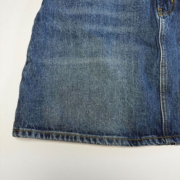 Boden Denim Mini Skirt, Medium Wash, Versatile, Size 8, Boots or Sandals 2/$25 - Picture 6 of 15